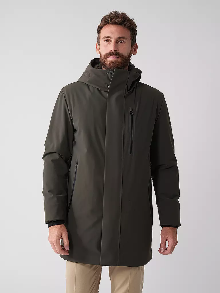 STRELLSON | Parka FLEX CROSS | olive