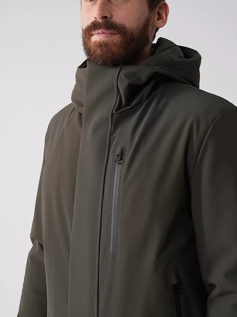 STRELLSON | Parka FLEX CROSS | olive