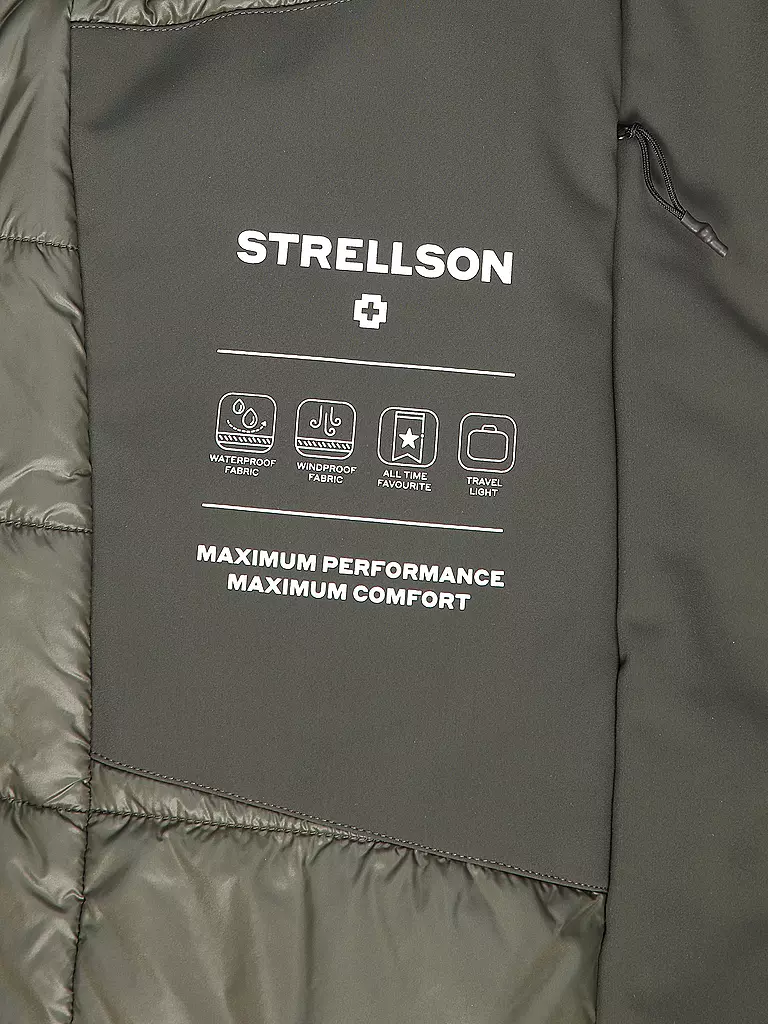 STRELLSON | Parka FLEX CROSS | olive