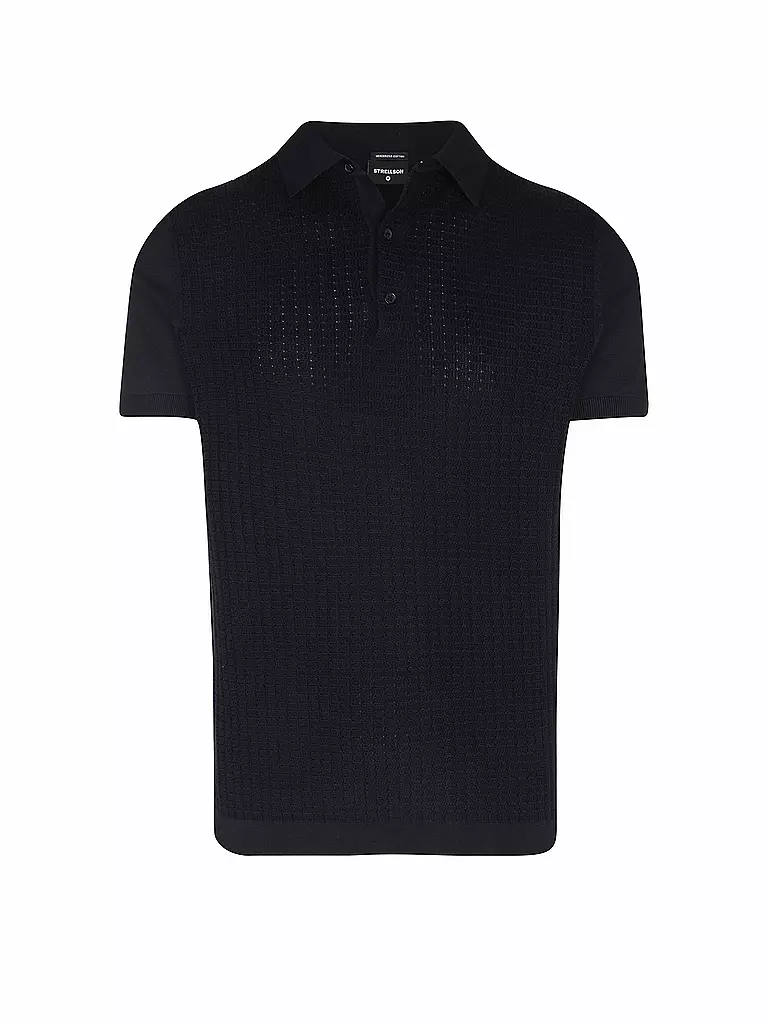 STRELLSON | Poloshirt ADRIAN | Bleu foncé