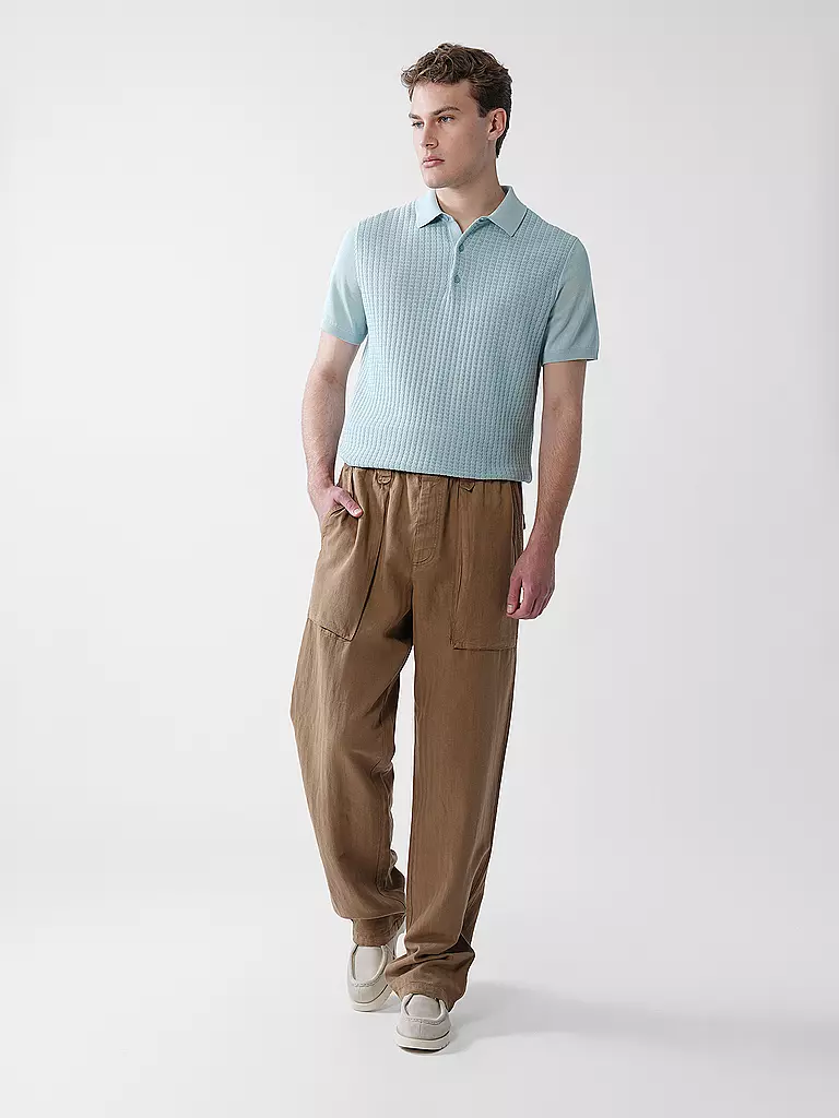STRELLSON | Poloshirt ADRIAN | Bleu clair