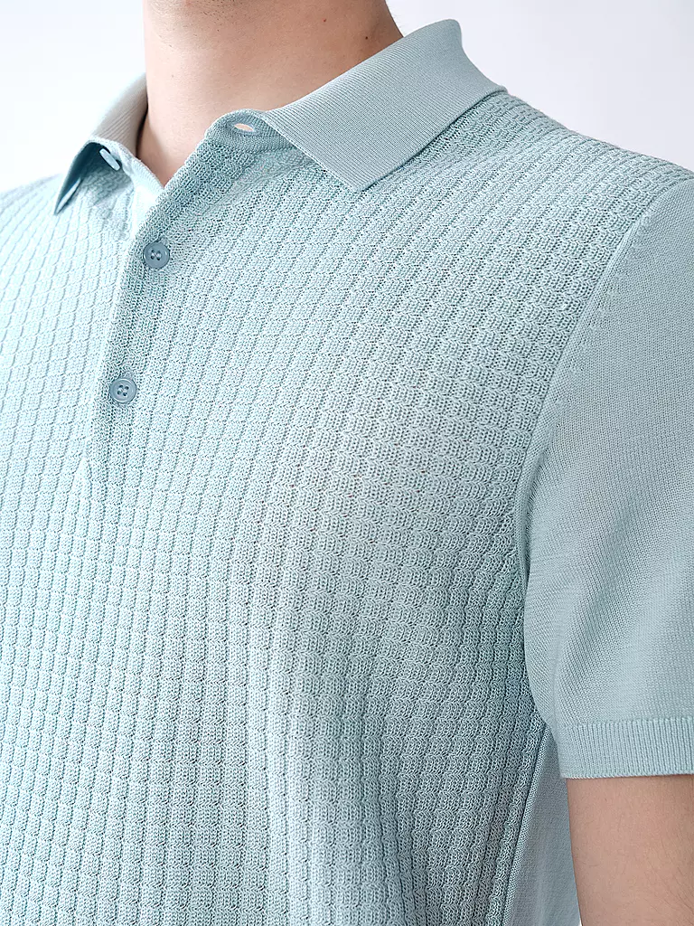 STRELLSON | Poloshirt ADRIAN | Bleu clair
