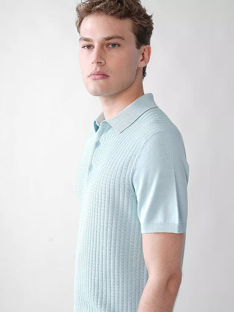 STRELLSON | Poloshirt ADRIAN | Bleu clair