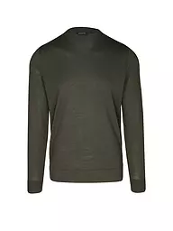 STRELLSON | Stehkragenpullover MAREK | Olive