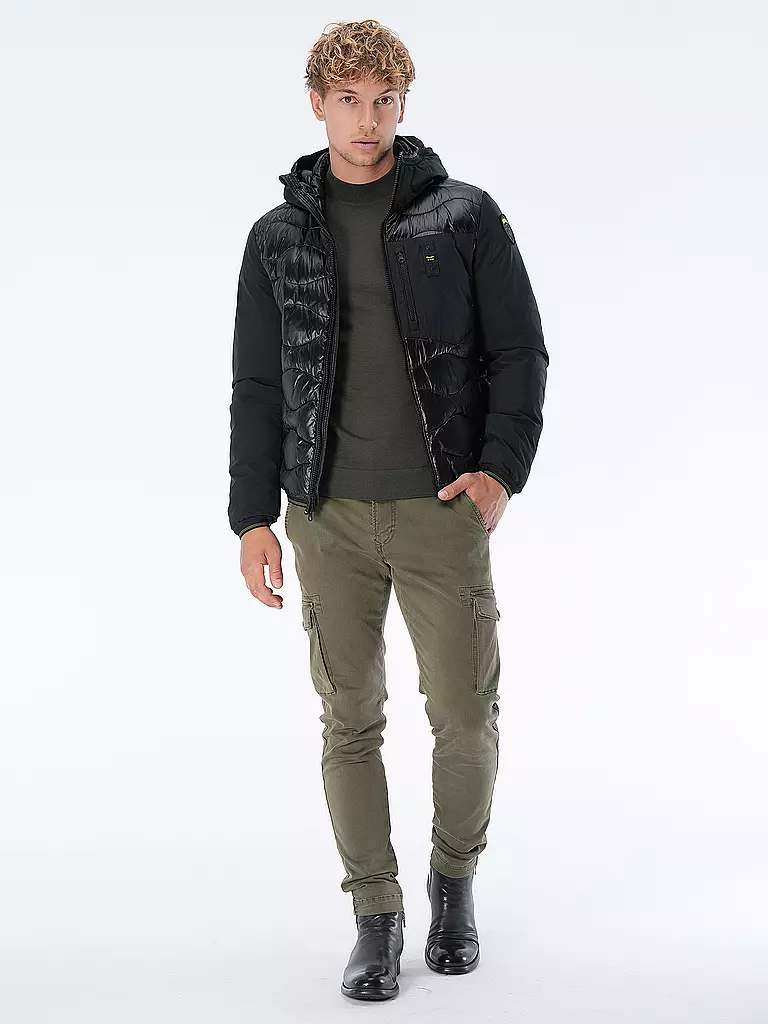 STRELLSON | Stehkragenpullover MAREK | Olive