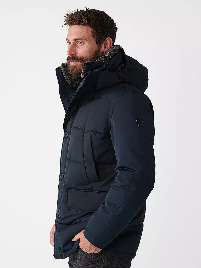 STRELLSON | Steppjacke PLAZA | dunkelblau
