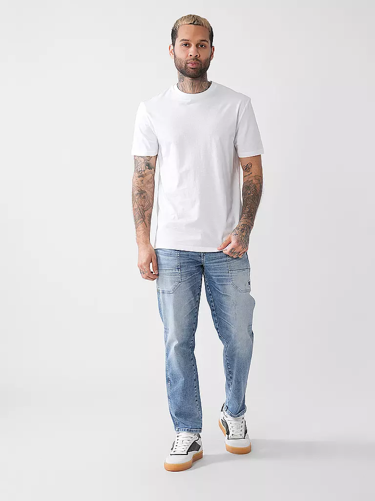 STRELLSON | T-Shirt CLARK | weiss