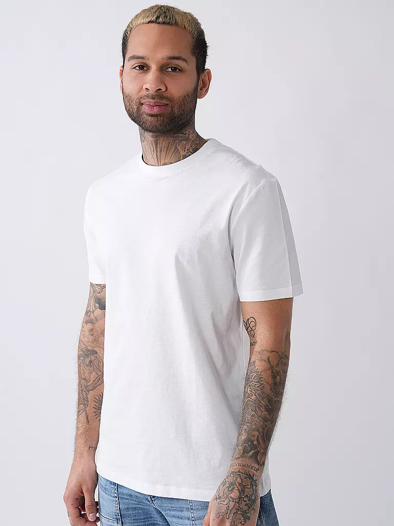STRELLSON | T-Shirt CLARK | weiss