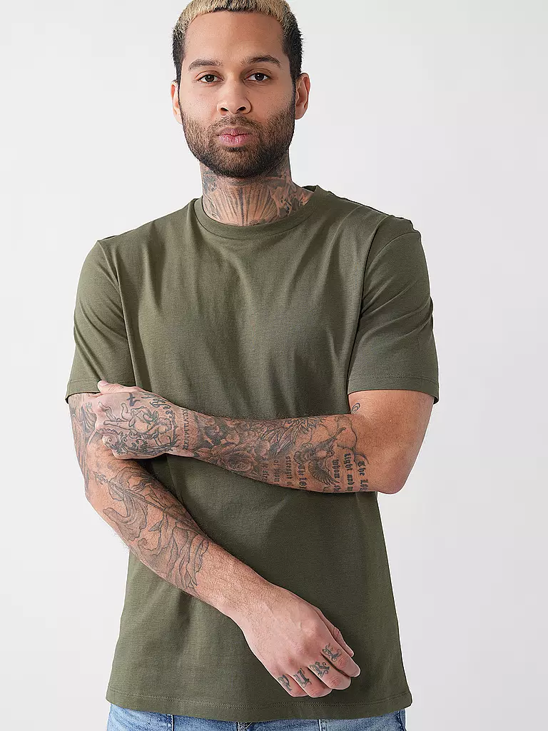 STRELLSON | T-Shirt CLARK | olive