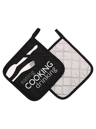 STUCO | Manique avec poche 20x20cm Newspaper