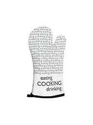 STUCO | Gant de cuisine NEWSPAPER 18x30cm | Blanc