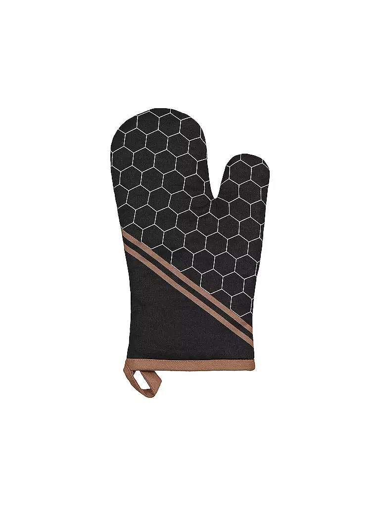 STUCO | Manique de cuisine 18x30cm Mesh | schwarz