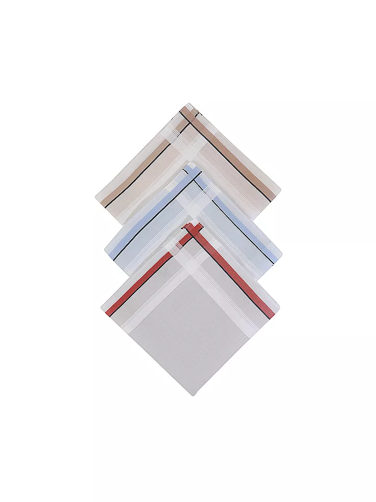 STUCO | Mouchoirs Filipe, lot de 3 | Multicolore