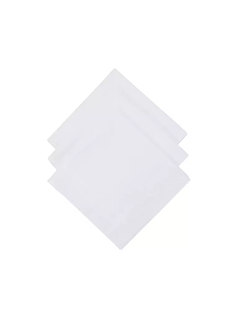STUCO | Paquet de 3 mouchoirs TILO | Blanc