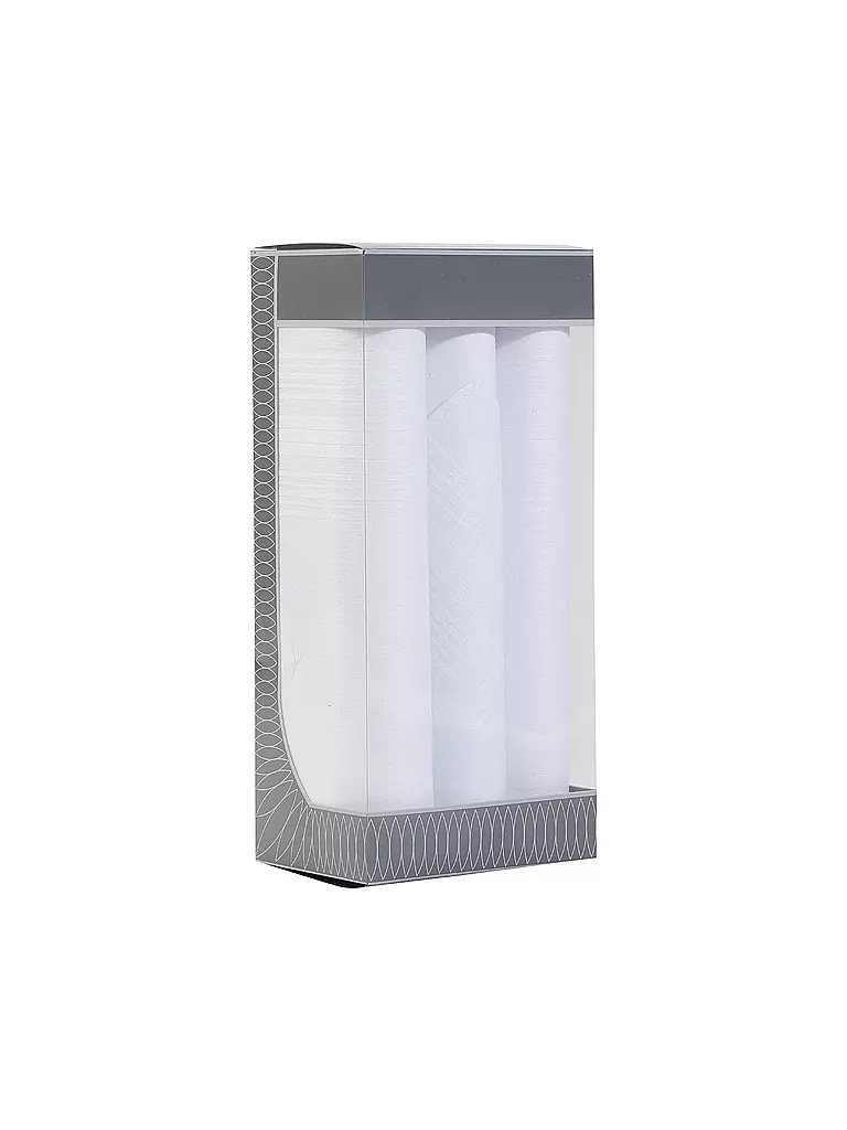 STUCO | Paquet de 3 mouchoirs TILO | Blanc