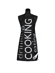 STUCO | Tablier à cocktails NEWSPAPER 80x85cm | Noir