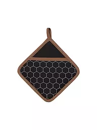 STUCO | Topflappen 20x20cm Mesh | Noir