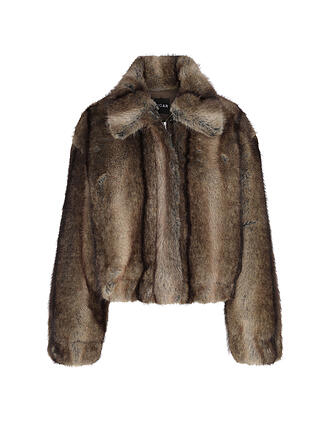 STUDIO AR | Veste aspect fourrure LUCY