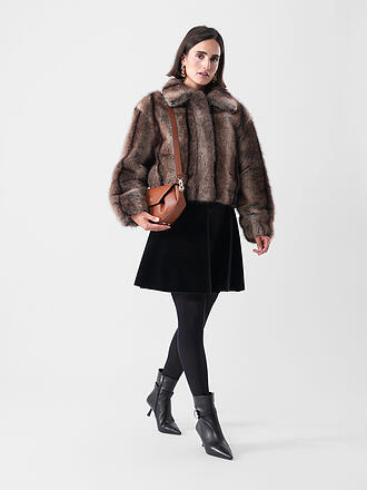 STUDIO AR | Veste aspect fourrure LUCY