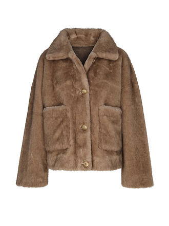 STUDIO AR | Wendejacke in Felloptik FAJE