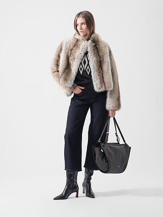 STUDIO AR | Veste imitation fourrure LUMI