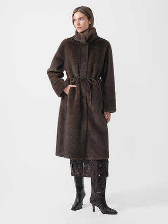 STUDIO AR | Manteau réversible aspect fourrure FREJA