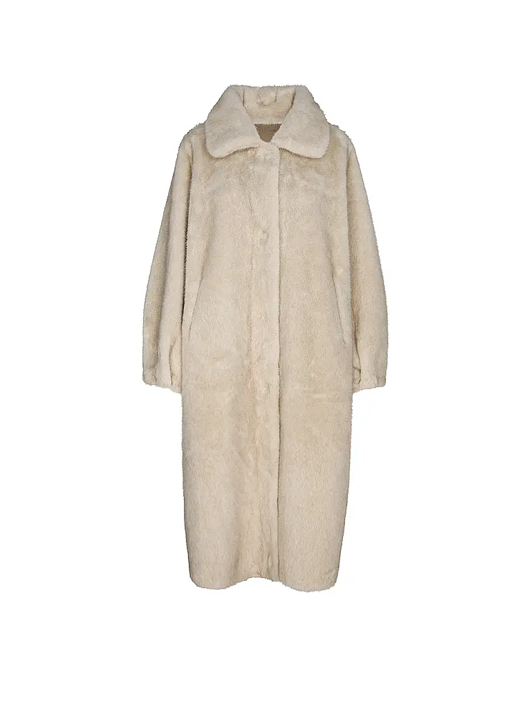 STUDIO AR | Manteau en fausse fourrure ISABEL | beige