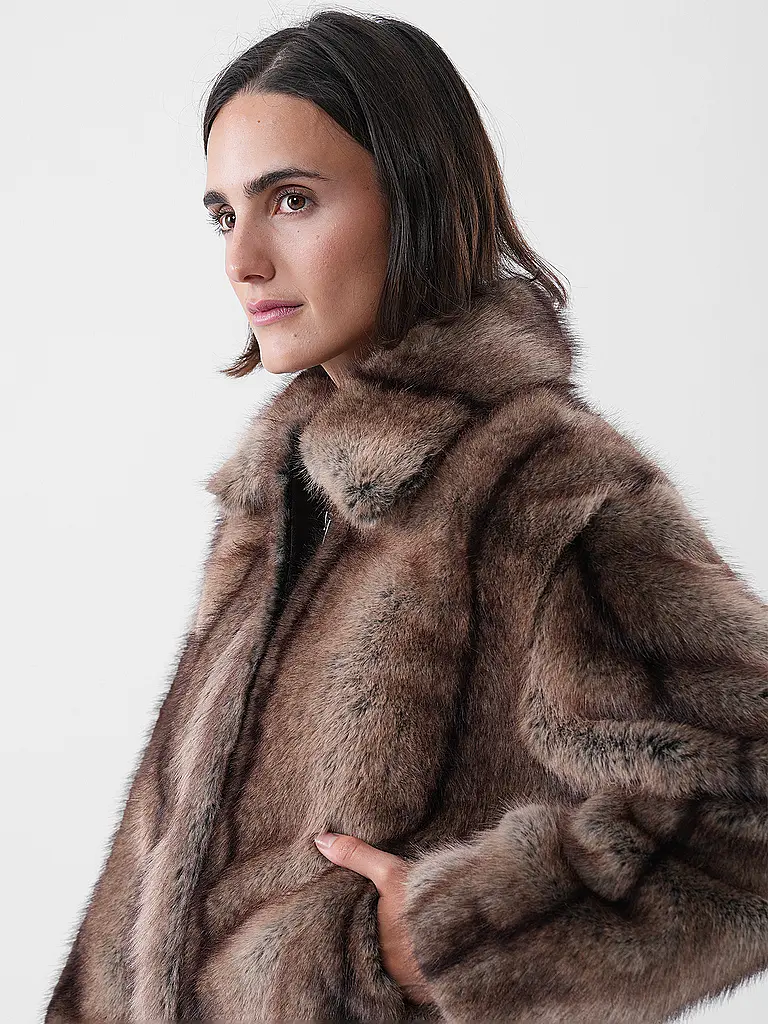 STUDIO AR | Veste aspect fourrure LUCY | 