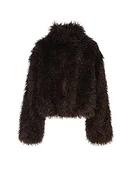 STUDIO AR | Veste aspect fourrure MILIIE | Marron