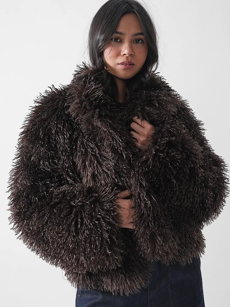 STUDIO AR | Veste aspect fourrure MILIIE |