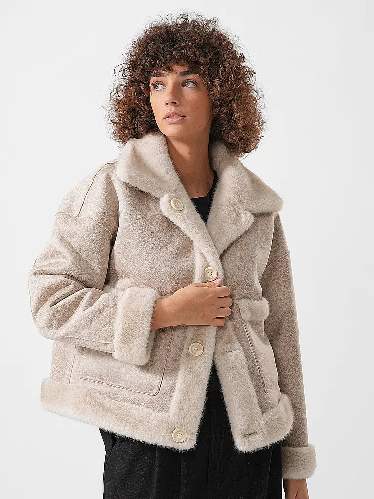 STUDIO AR | Veste réversible aspect fourrure FAJE | 