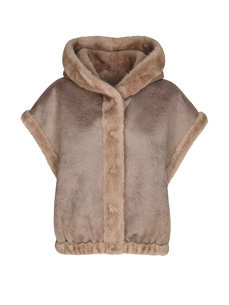 STUDIO AR | Veste réversible aspect fourrure MINK | 