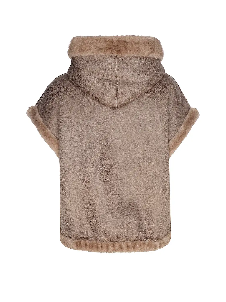 STUDIO AR | Veste réversible aspect fourrure MINK | 