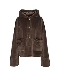 STUDIO AR | Veste réversible aspect fourrure RYLEE | Marron