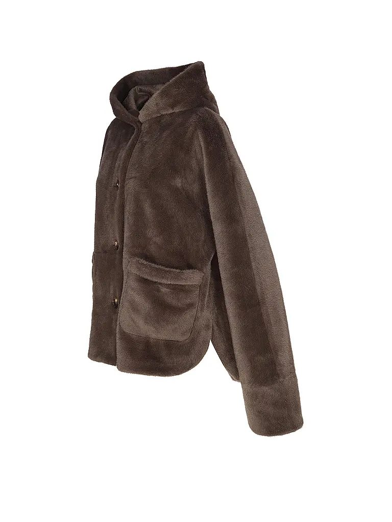 STUDIO AR | Veste réversible aspect fourrure RYLEE | 