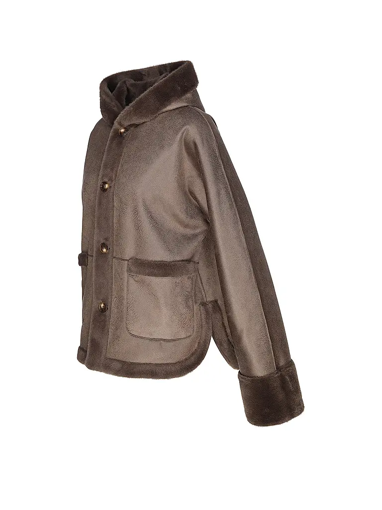 STUDIO AR | Veste réversible aspect fourrure RYLEE | 