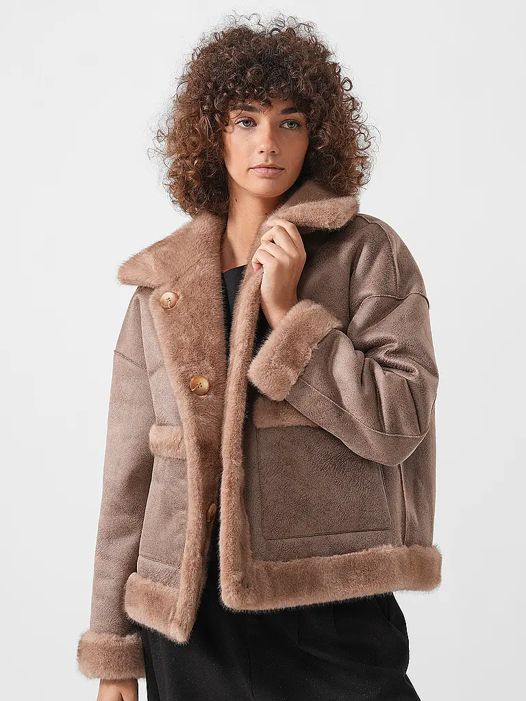 STUDIO AR | Wendejacke in Felloptik FAJE | 