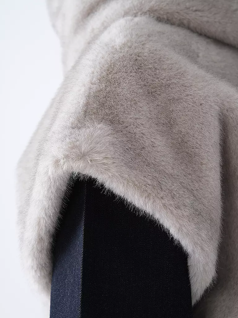 STUDIO AR | Wendejacke in Felloptik MINK | 