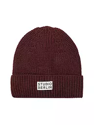 STUDIO BERLIN | Bonnet - Cagoule | Rouge foncé