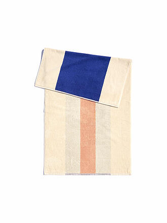SUITE702 | Serviette de douche 70x140cm MARTENS AND MARTENS Royal Blue/Peach