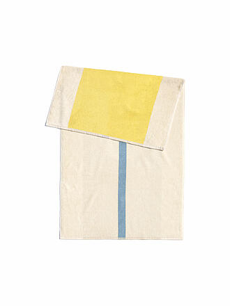 SUITE702 | Serviette de plage 90x180cm MARTENS AND MARTENS Sky Blue/Yellow