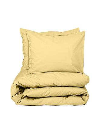 SUITE702 | Parure de lit en percale 70x90cm/140x200cm Jaune Beurre