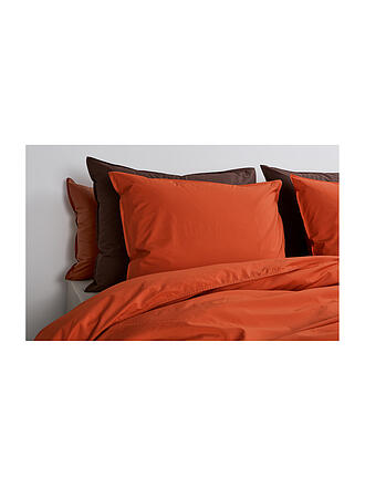 SUITE702 | Linge de lit en percale 70x90cm/140x200cm Poppy Orange