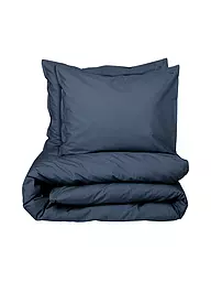 SUITE702 | Linge de lit en percale 70x90cm/140x200cm Poppy Orange | Bleu foncé