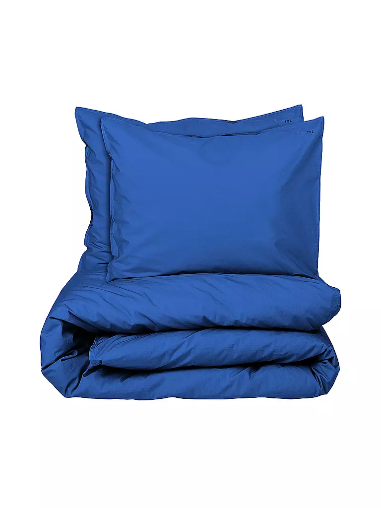 SUITE702 | Linge de lit en percale 70x90cm/140x200cm Cobalt | blau