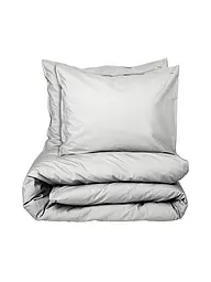 SUITE702 | Linge de lit en percale 70x90cm/140x200cm Poppy Orange | Gris clair