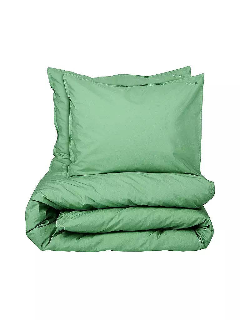 SUITE702 | Linge de lit en percale 70x90cm/140x200cm Vert Jade | hellgrün