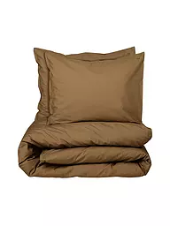 SUITE702 | Linge de lit en percale 70x90cm/140x200cm Poppy Orange | Marron