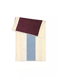 SUITE702 | Serviette 50x100cm MARTENS AND MARTENS Orange/Vert | Rouge foncé