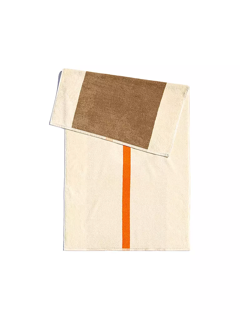 SUITE702 | Serviette de douche 70x140cm MARTENS AND MARTENS Orange/Honey | hellbraun